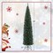 Pre-lit Pencil Artificial Christmas Tree with Warm White LED Lights